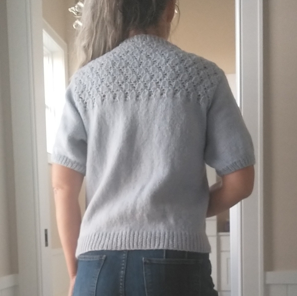 VINTAGE HAND KNIT SWEATER xl (J5) - Picture 5 of 10